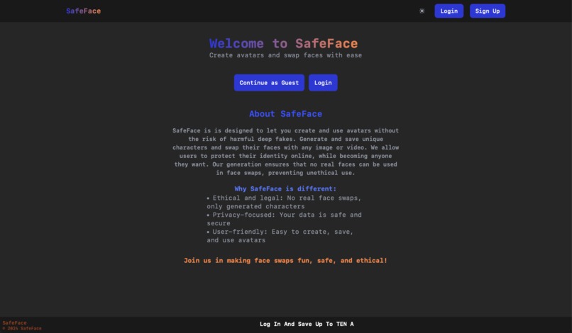 SafeFace – screenshot 5