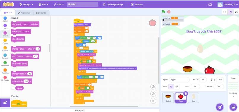 grab the apples – screenshot 2