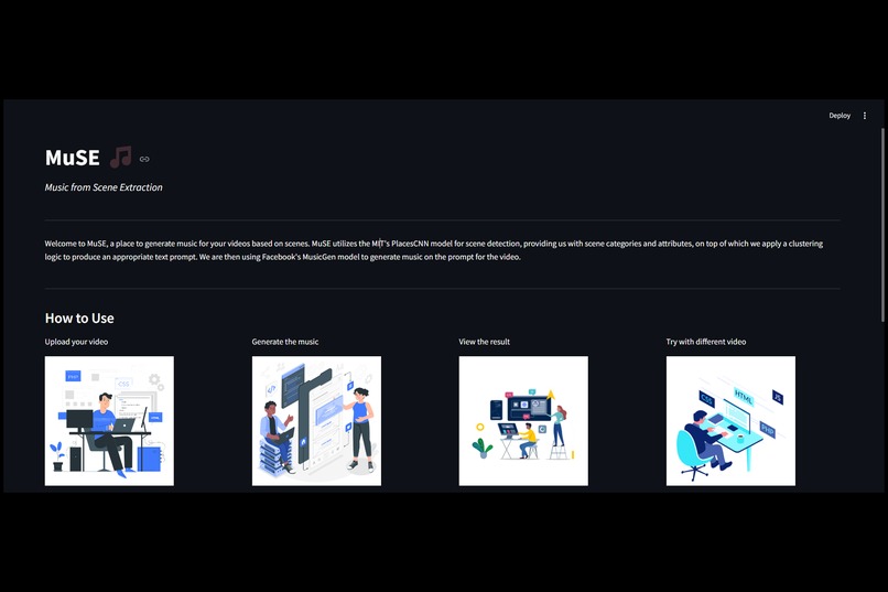 MuSE – screenshot 2