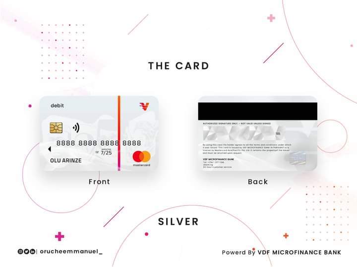 Vbank card design – screenshot 3