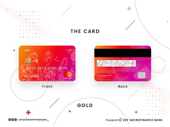 Vbank card design – screenshot 4