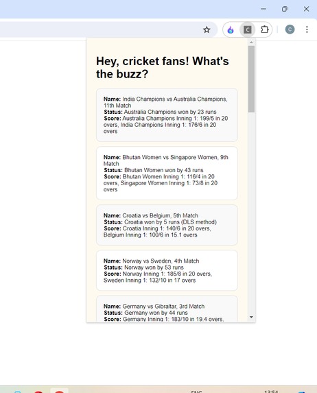 cricketzone – screenshot 1