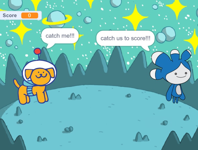 Space catch!! – screenshot 1