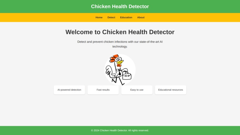 Chicken illness detector. – screenshot 1