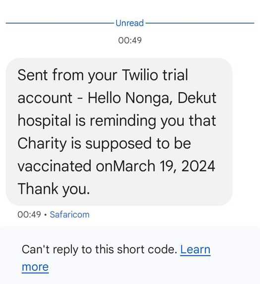 Chanjo Health-Immunization App – screenshot 3