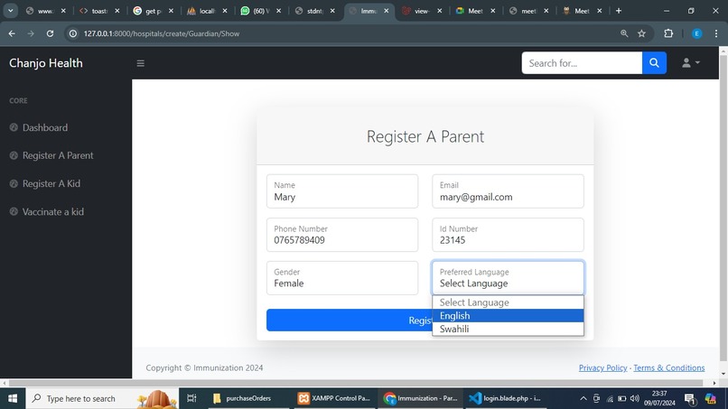 Chanjo Health-Immunization App – screenshot 5