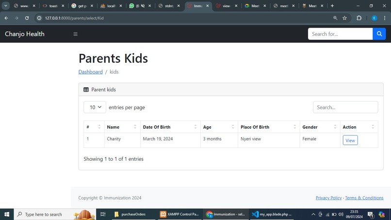 Chanjo Health-Immunization App – screenshot 7