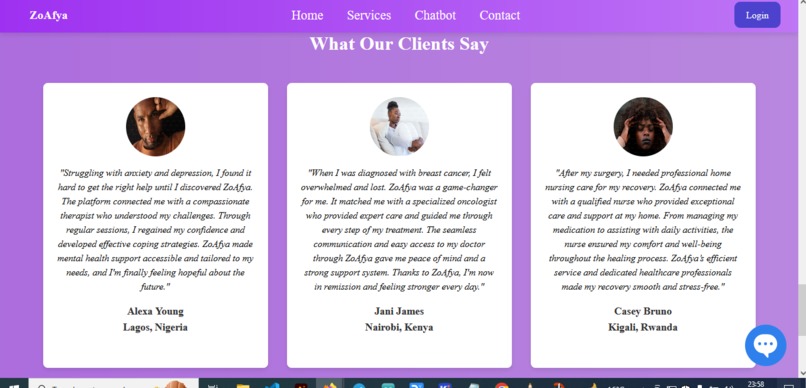 ZoAfya – screenshot 2