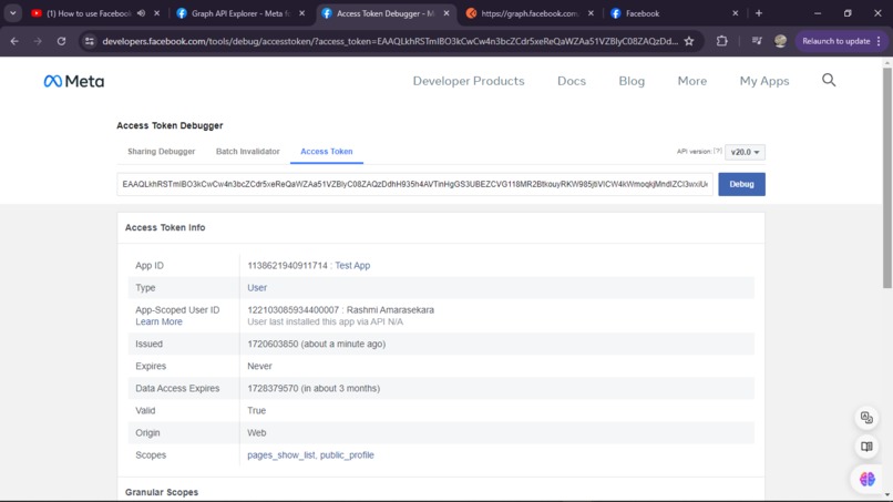 Social Media API – screenshot 5