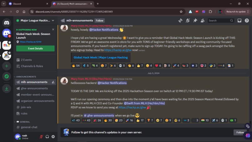 Join discord community – screenshot 1