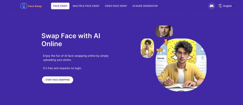 AIFaceswap - Free Face Swap for Photos & Videos Online – screenshot 1