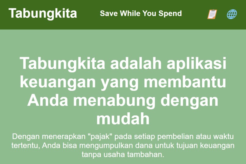 Tabungkita – screenshot 1