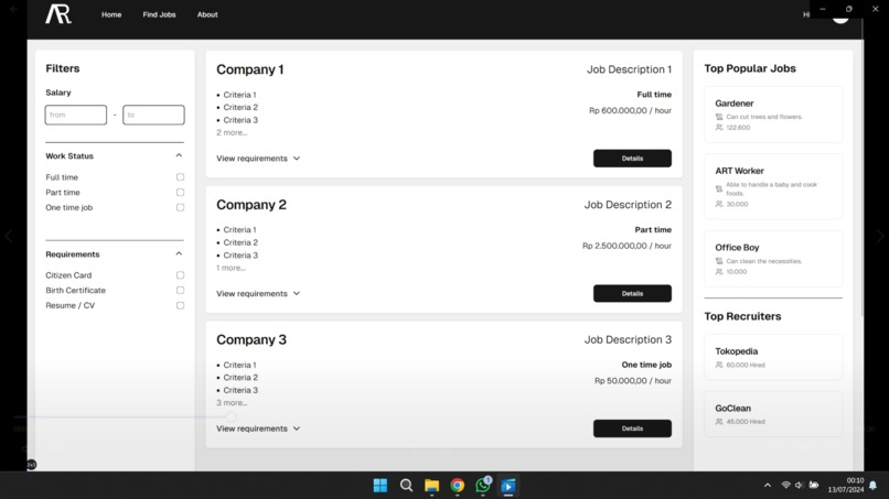 AltRecruit – screenshot 4