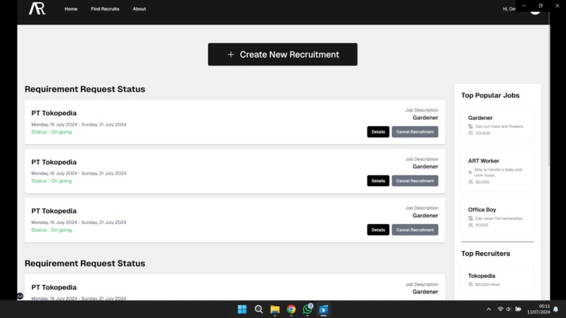AltRecruit – screenshot 7
