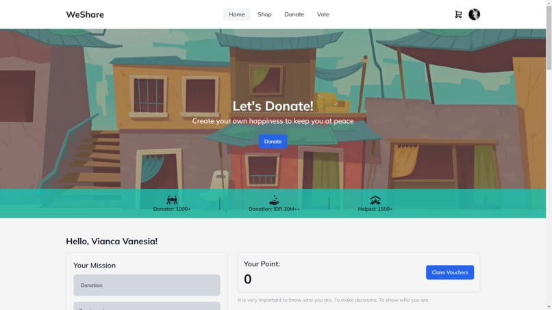 WeShare – screenshot 1