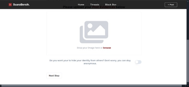 SuaraBersih – screenshot 1