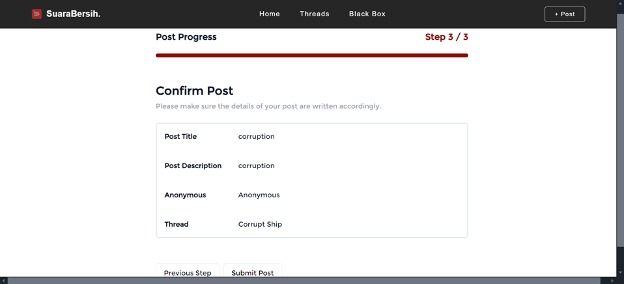SuaraBersih – screenshot 3