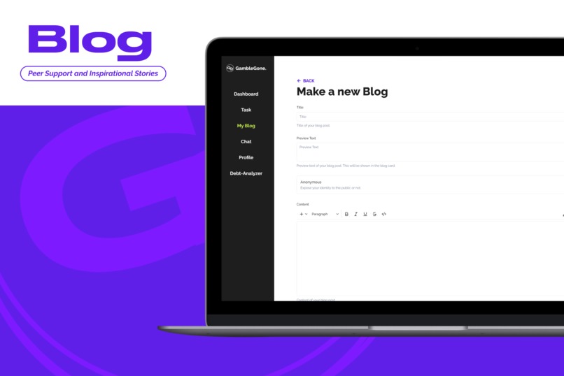 GambleGone : Paving For a Better Future – screenshot 2