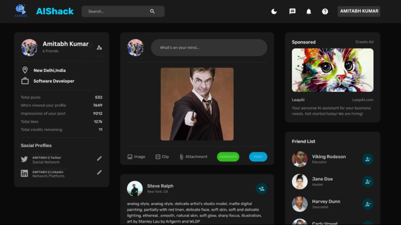 PixelForge: AI Artistry for Seamless Portal Posting – screenshot 1
