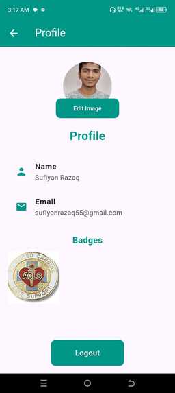 Micro credential App for Medicene – screenshot 2