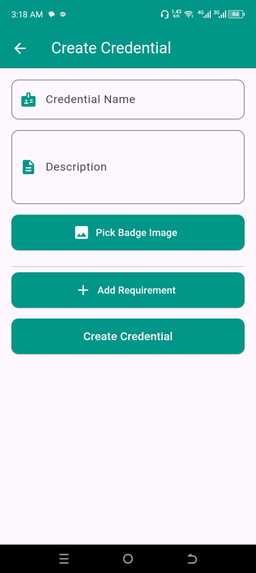 Micro credential App for Medicene – screenshot 3