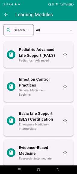Micro credential App for Medicene – screenshot 13