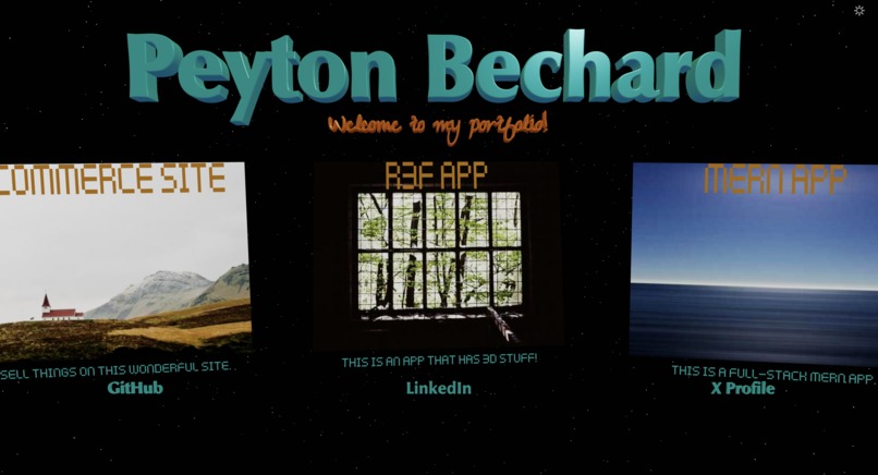 R3F Portfolio Generator – screenshot 2