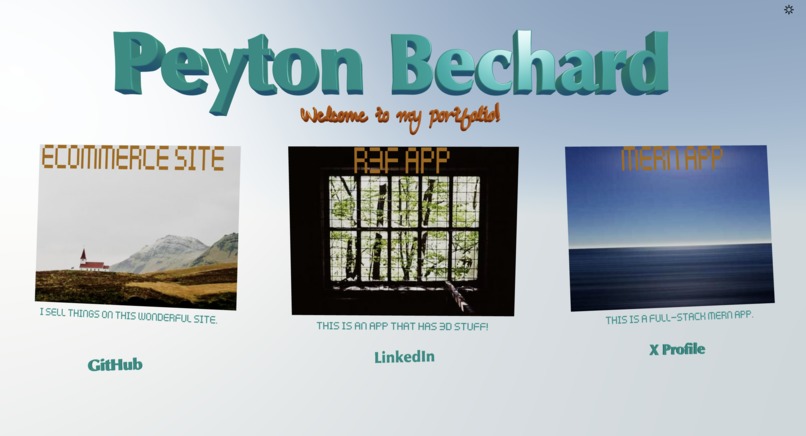 R3F Portfolio Generator – screenshot 3