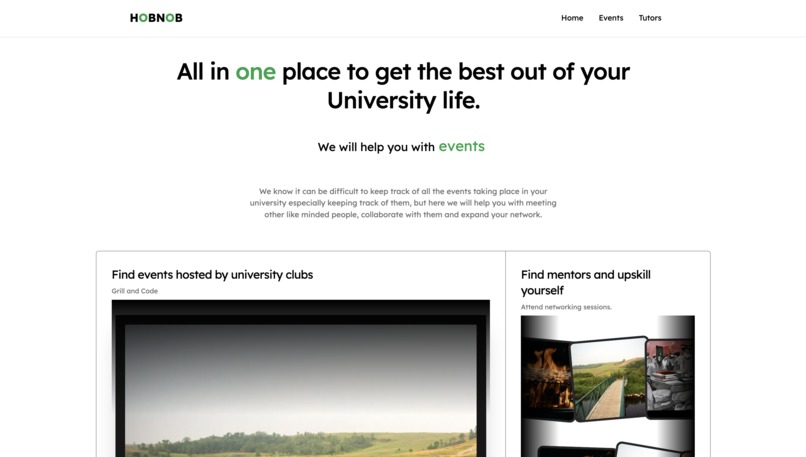 Hobnob – screenshot 2