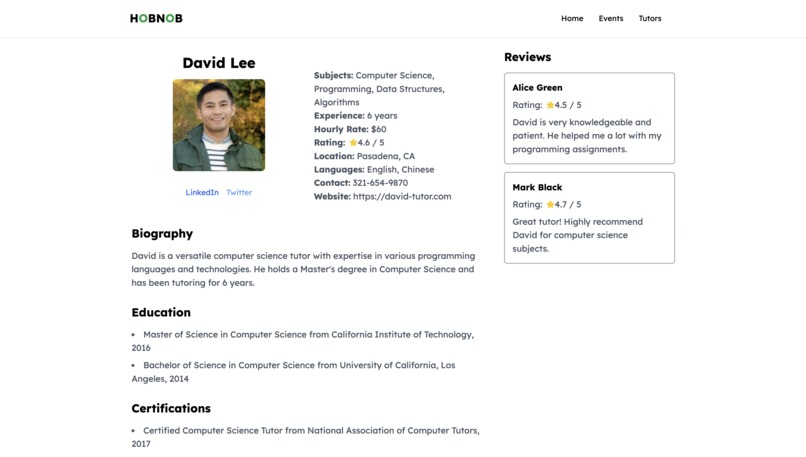 Hobnob – screenshot 7