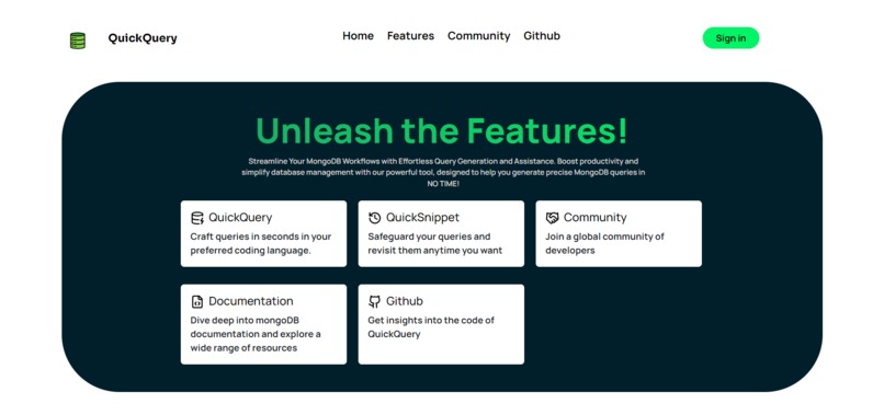 QuickQuery – screenshot 2