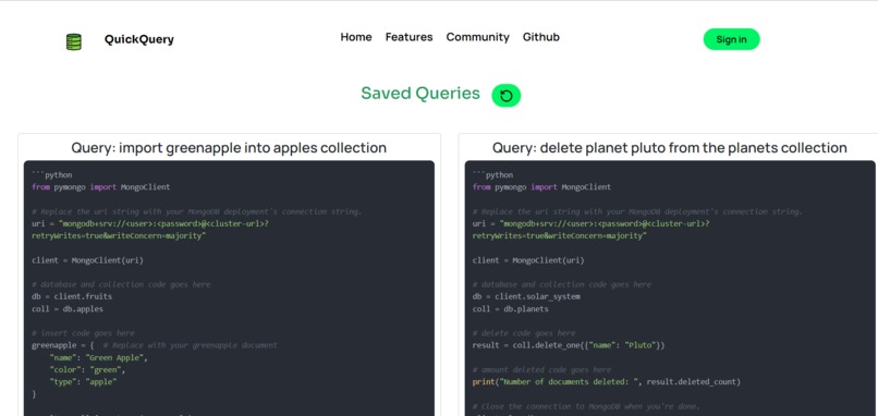 QuickQuery – screenshot 4