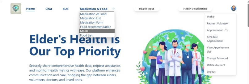 HealthSync: Elderly Assistance Software – screenshot 3