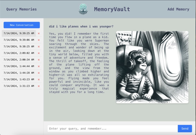 MemoryVault – screenshot 1
