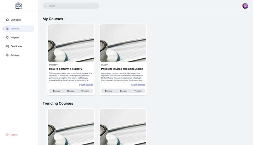Meducate – screenshot 3