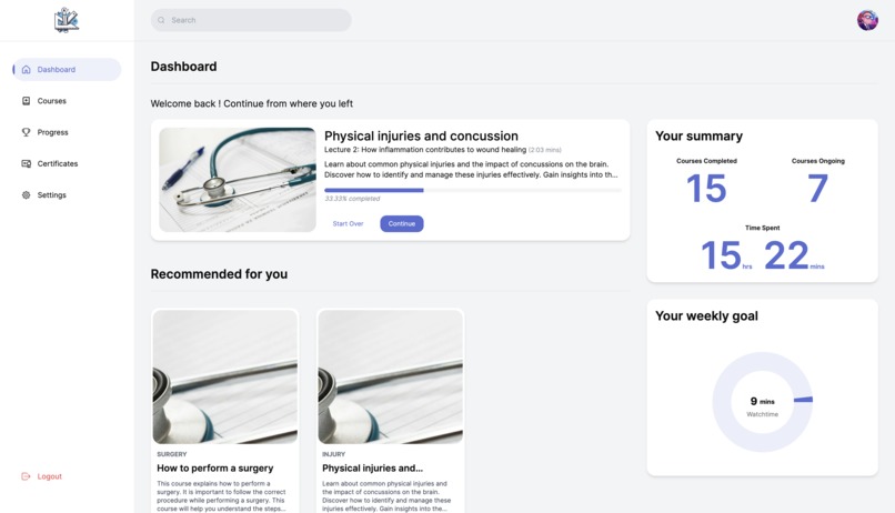 Meducate – screenshot 2