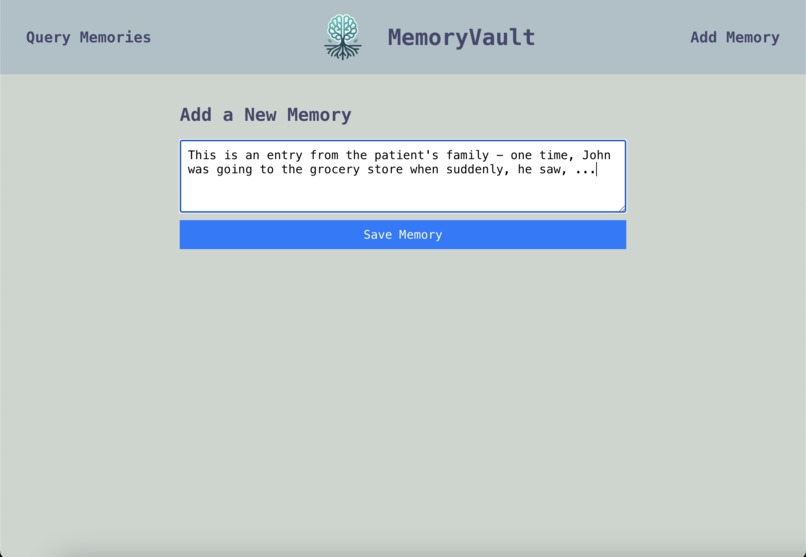 MemoryVault – screenshot 2