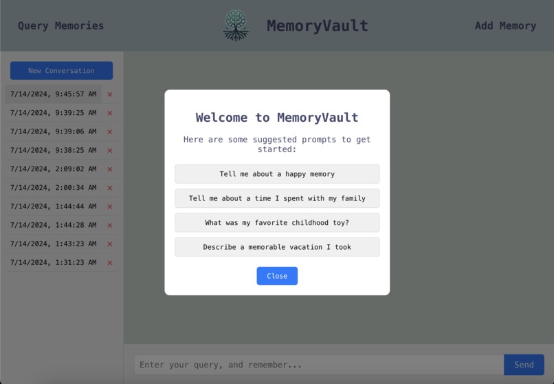 MemoryVault – screenshot 3