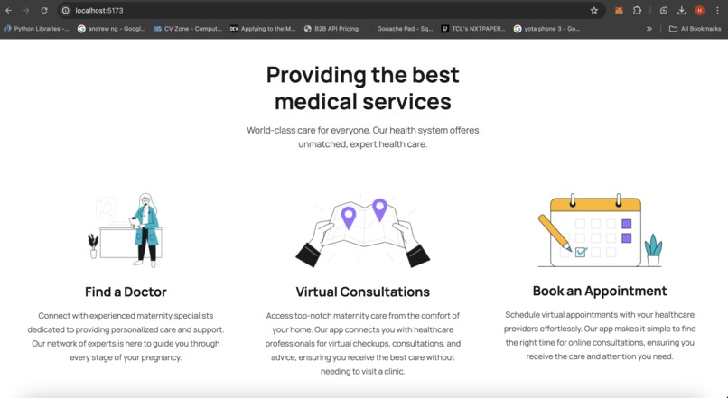 MediHacks – screenshot 2