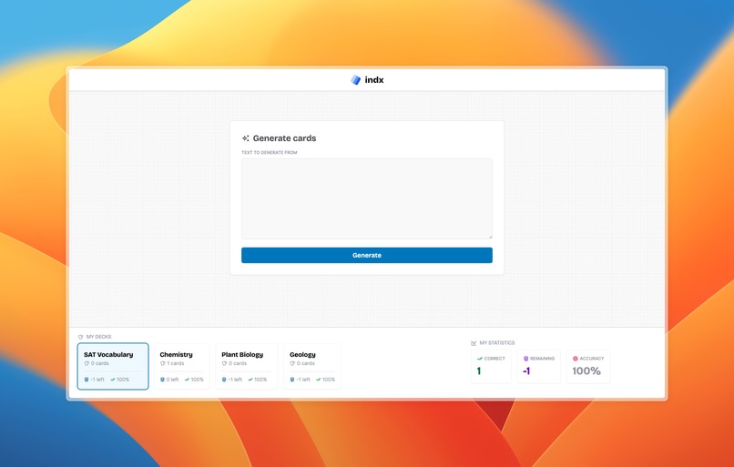 indx (advanced) – screenshot 3