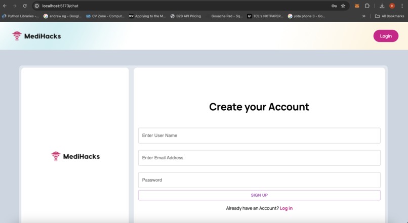 MediHacks – screenshot 12