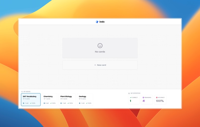 indx (advanced) – screenshot 5