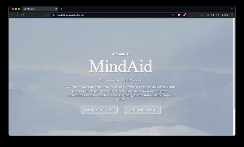 MIndAid – screenshot 1
