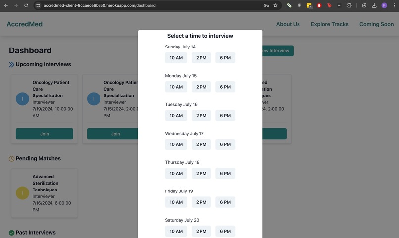 AccredMed – screenshot 4