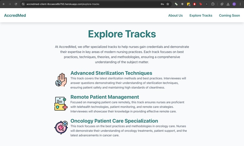 AccredMed – screenshot 8