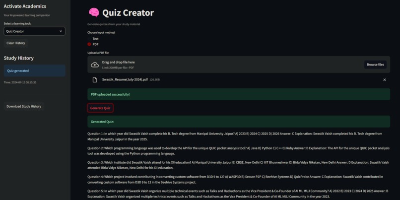 Activate Academics – screenshot 3