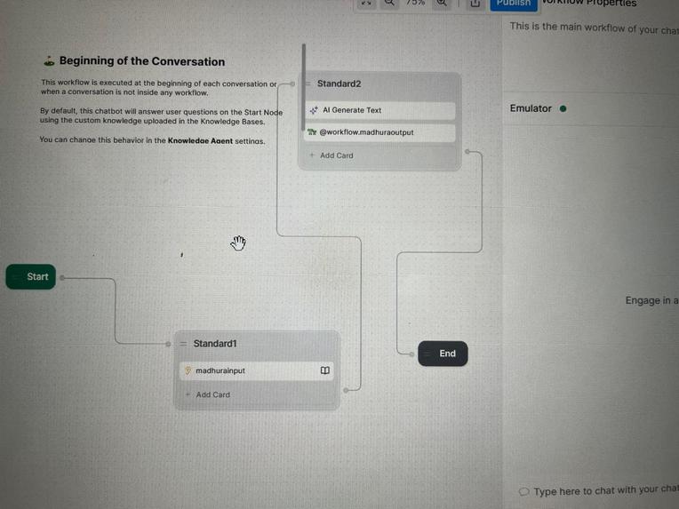 AI chat boat – screenshot 2