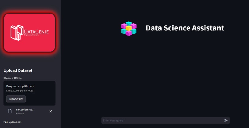 DataGenie – screenshot 1