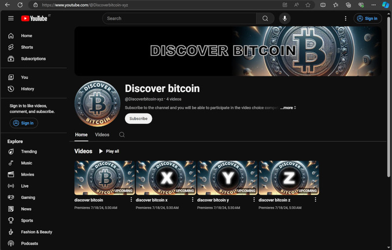 Discover Bitcoin X – screenshot 1