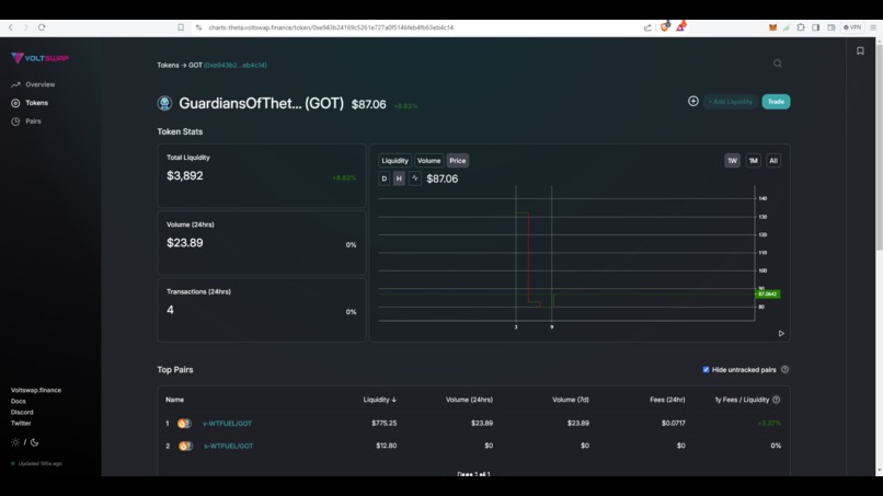 $GOT TNT-20 Token – screenshot 3